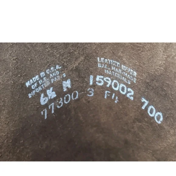 Frye Harness 12R Boots 7730 Women's Size 6.5 M Made In The USA Retail $498 - Picture 15 of 16